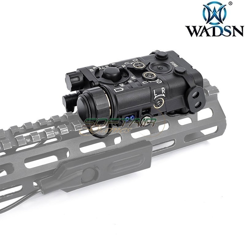 NGAL a1 style peq Laser Rosso/IR con Luce LED WADSN (WD06093-B)