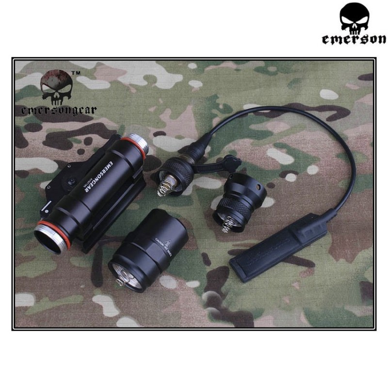 Flashlight M620u Led Tactical Black Emerson (em9088bk)