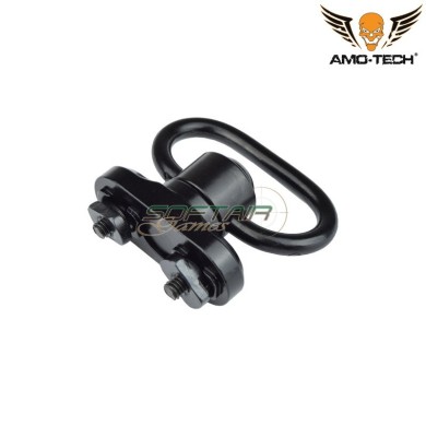 Anello cinghia QD per LC rail system BLACK Amo-Tech® (AMT-SWKM)