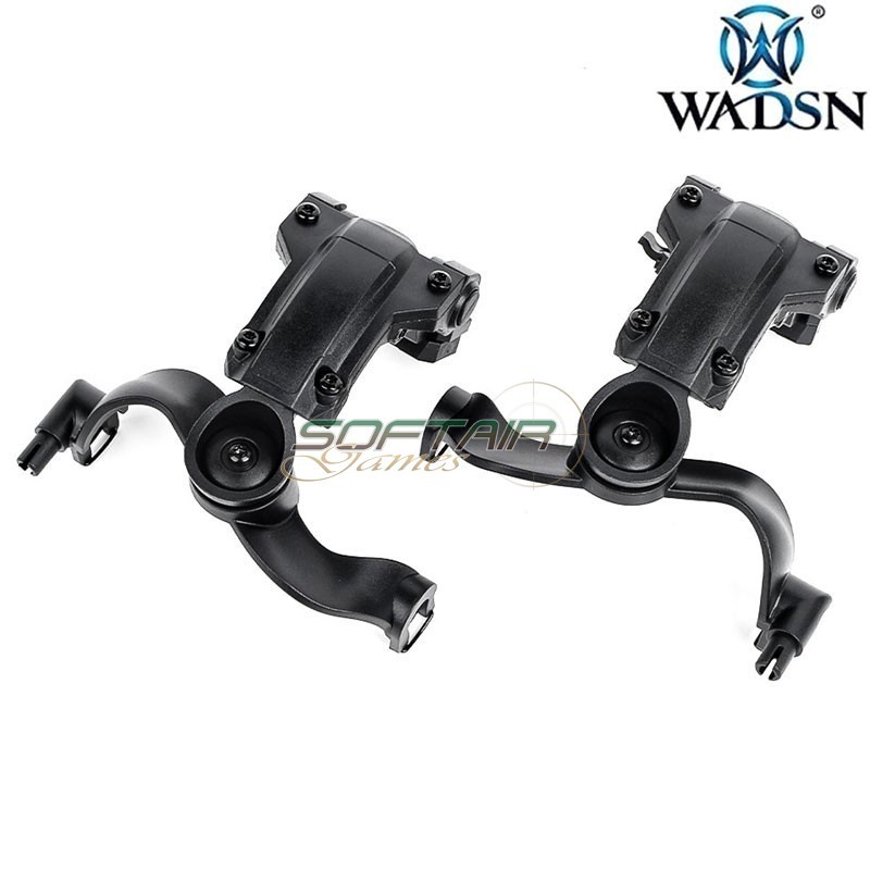 Helmet ARC/M-LOK Adapter for EARMOR® Headsets Black WADSN (WZ218-B) Helmet ARC/M-LOK Adapter for EARMOR® Headsets Black WADSN (WZ218-B)