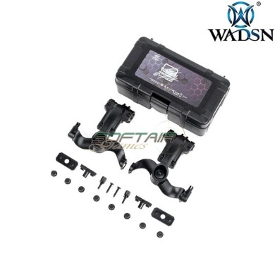 Helmet ARC/M-LOK Adapter for EARMOR® Headsets Black WADSN (WZ218-B)