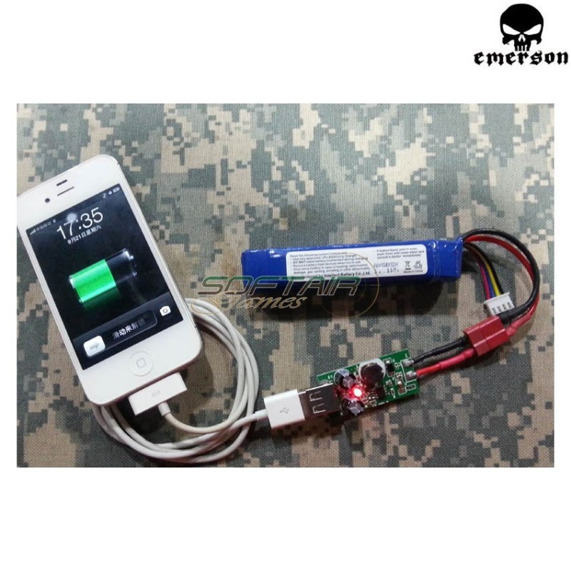 Mini Usb Lipo Transform Charger Emerson (em8414) Mini Usb Lipo Transform Charger Emerson (em8414)