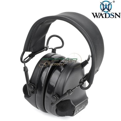 Active Noise Reduction Headset with Microphone Black WADSN (WZ221-B)