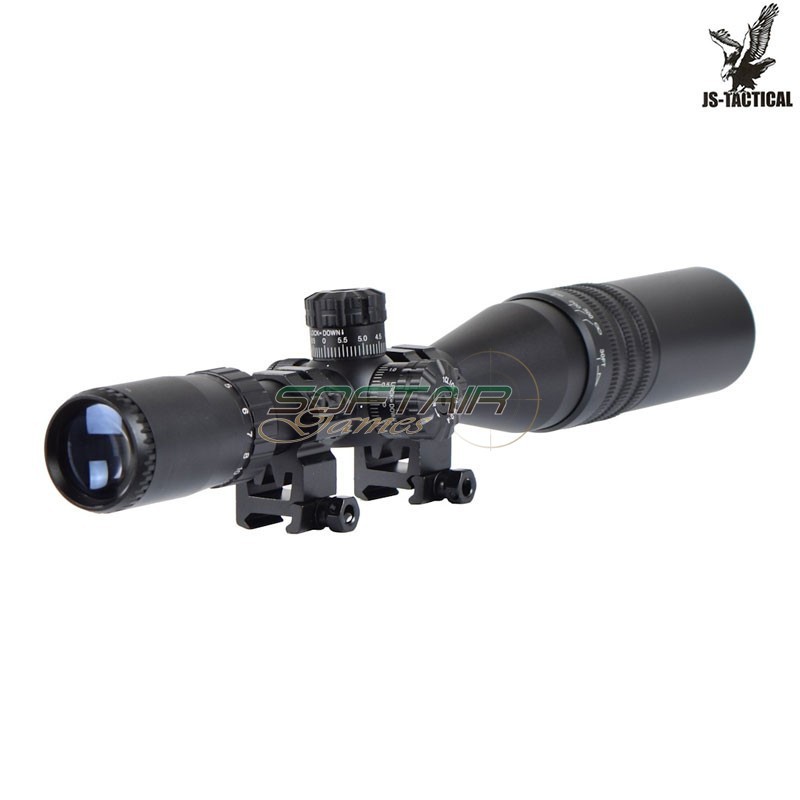 Illuminated Scope Zoom 4X-16X 44 mm Lens Black JS-TACTICAL (JS-4-16X44AOYU) Illuminated Scope Zoom 4X-16X 44 mm Lens Black JS-TACTICAL (JS-4-16X44AOYU)