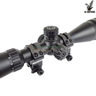 Ottica Illuminata Zoom 4X-16X Lente 44 mm Nera JS-TACTICAL (JS-4-16X44AOYU)