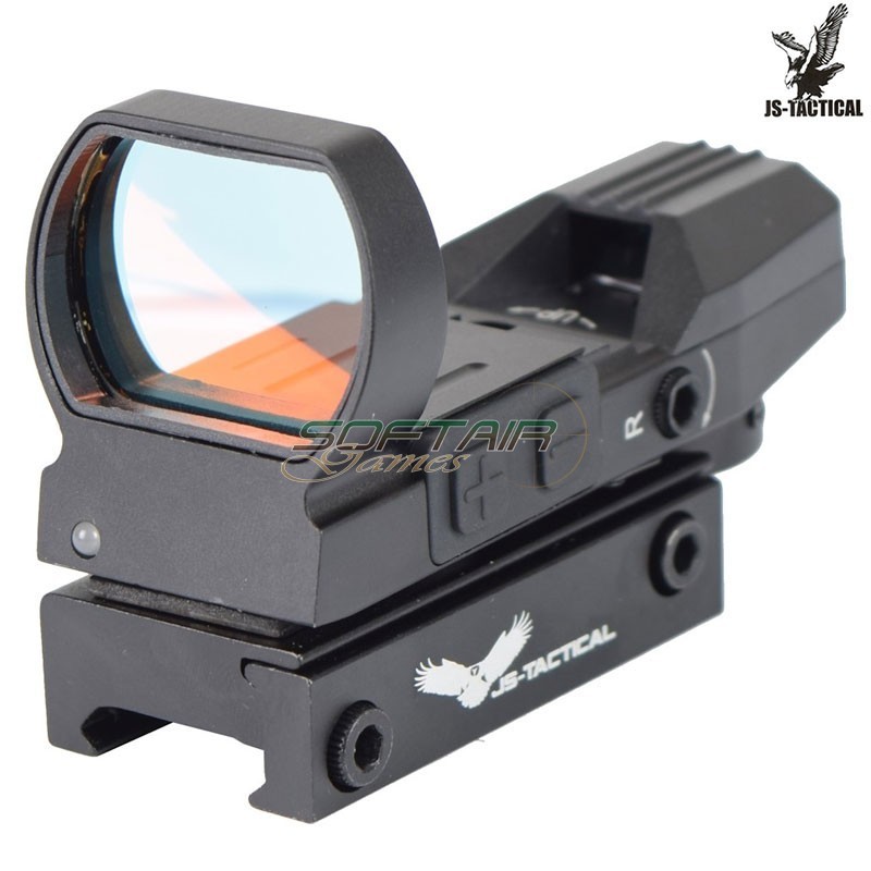 Multi-Reticle Red Dot Black JS-TACTICAL (JS-HD101R)