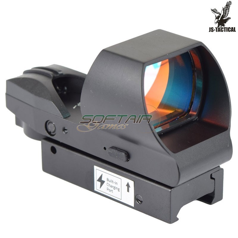 Multi-Reticle Red Dot Black JS-TACTICAL (JS-HD119)