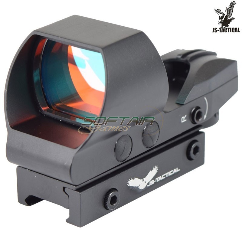 Multi-Reticle Red Dot Black JS-TACTICAL (JS-HD119)