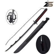 Katana Ornamentale con Illuminazione LED Bamboo Tensa Zangetsu ZSWORDS (ZS542GDWD-LS) Katana Ornamentale con Illuminazione LED Bamboo Tensa Zangetsu ZSWORDS (ZS542GDWD-LS)