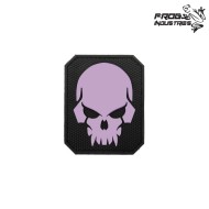 Patch PVC Skull BLACK/PURPLE Frog Industries® (fi-5550)