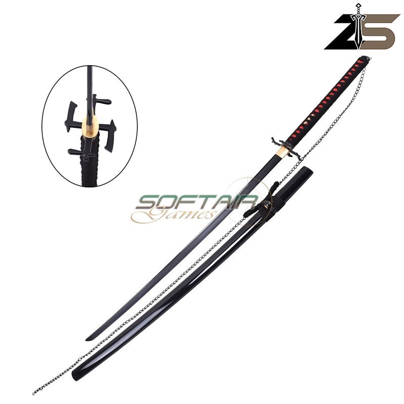Katana Ornamentale Fatta a Mano Tensa Zangetsu ZSWORDS (ZS534-3SG)