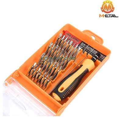 Toolbox multifunzione 32 in 1 METAL (me5006)