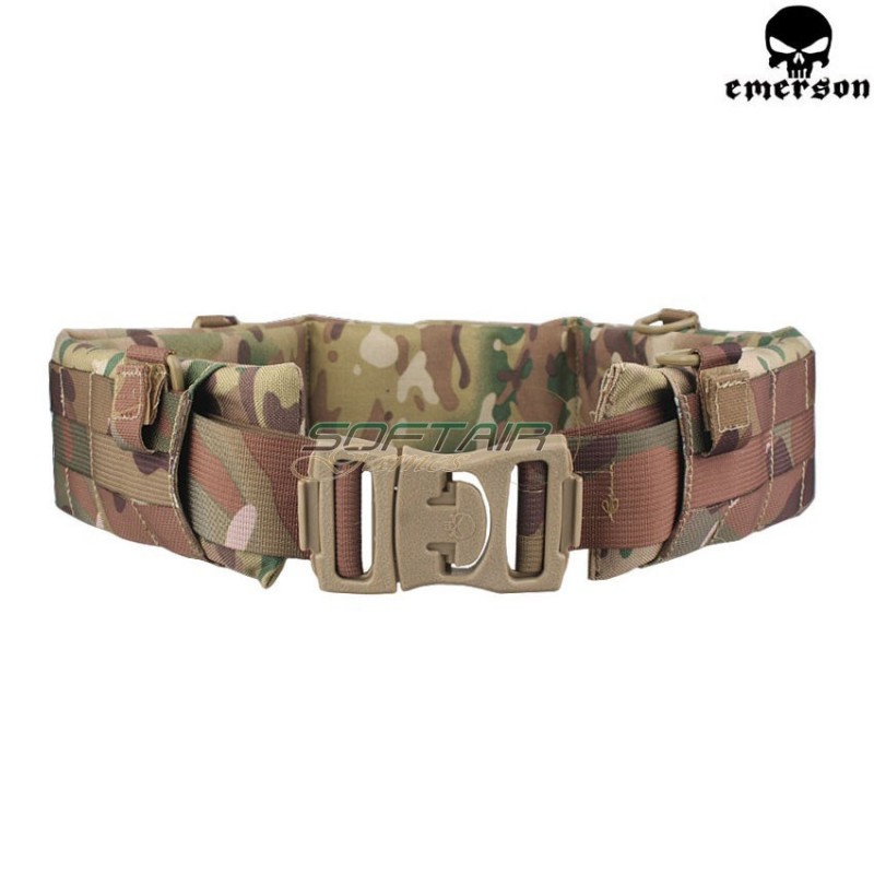 Molle Padded Patrol Belt Multicam Emerson (em9153mc) Molle Padded Patrol Belt Multicam Emerson (em9153mc)