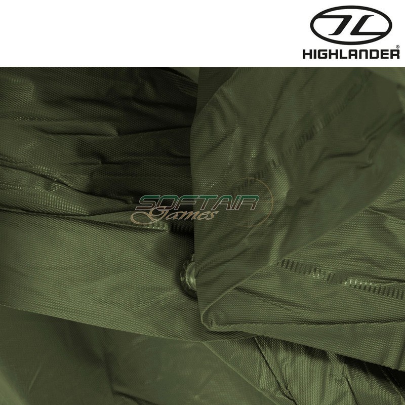 Lightweight PVC Poncho OLIVE DRAB Highlander (hl-wj012-od)