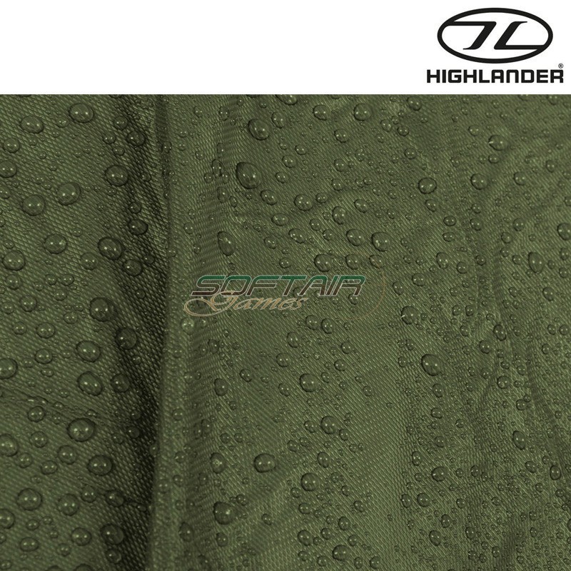 Lightweight PVC Poncho OLIVE DRAB Highlander (hl-wj012-od)