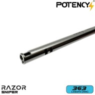 Precision Barrel RAZOR 6.03mm AEG 363mm Potency® (pty-razor363)