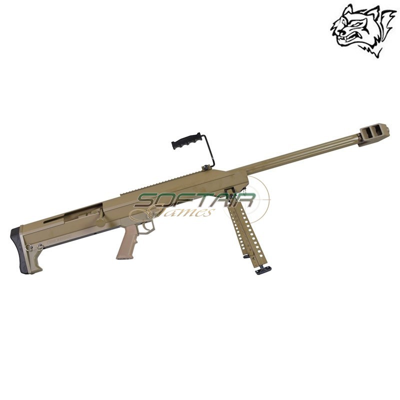 Action Rifle M99 BARRET Logo SNOW WOLF Tan (SW-01T)