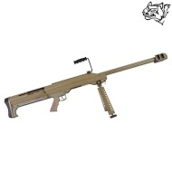 Action Rifle M99 BARRET Logo SNOW WOLF Tan (SW-01T)