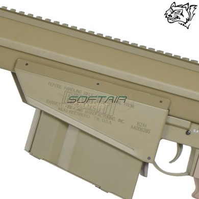 Elettric Rifle M82 BARRET License Tan Snow Wolf (SW-02)
