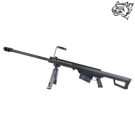 Fucile Elettrico M82 Full Metall Logato BARRET Nero Snow Wolf (SW-02) Fucile Elettrico M82 Full Metall Logato BARRET Nero Snow Wolf (SW-02)