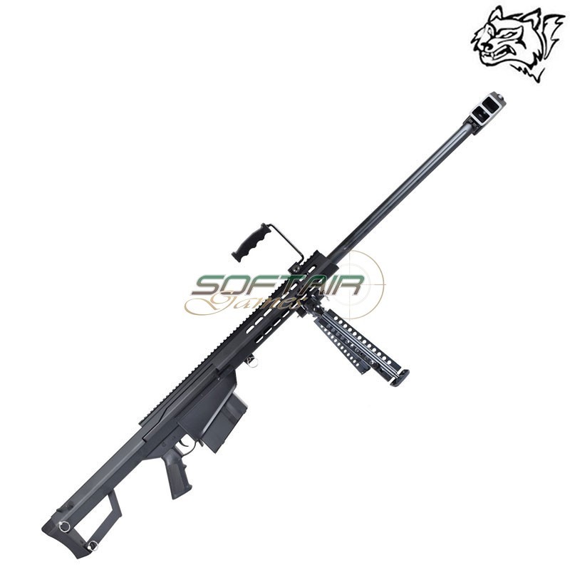 Elettric Rifle M82 BARRET License Black Snow Wolf (SW-02)