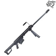 Fucile Elettrico M82 Full Metall Logato BARRET Nero Snow Wolf (SW-02)