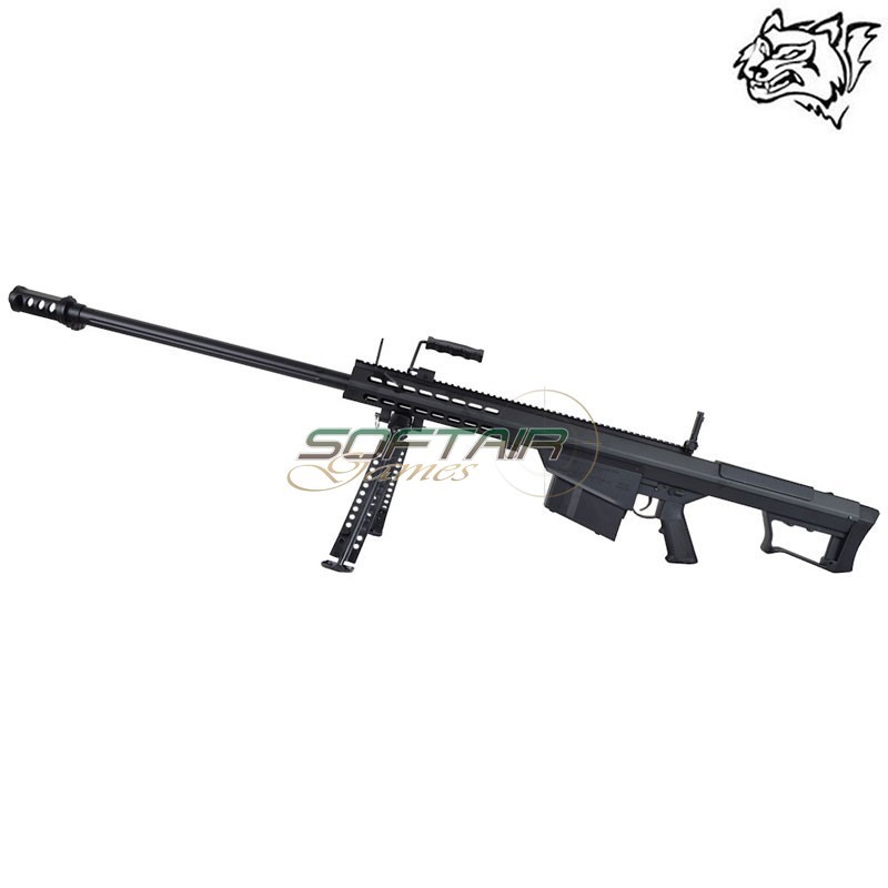 SNIPER RIFLE BOLT ACTION BARRET M107A1 SNOW WOLF (SW-024S)