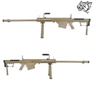 Fucile Sniper Bolt Action BARRET M107A1 TAN SNOW WOLF (SW-024ST)