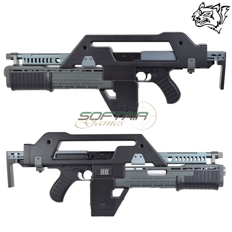 Fucile Elettrico M41A PULSE Alien Snow Wolf (SW-11)