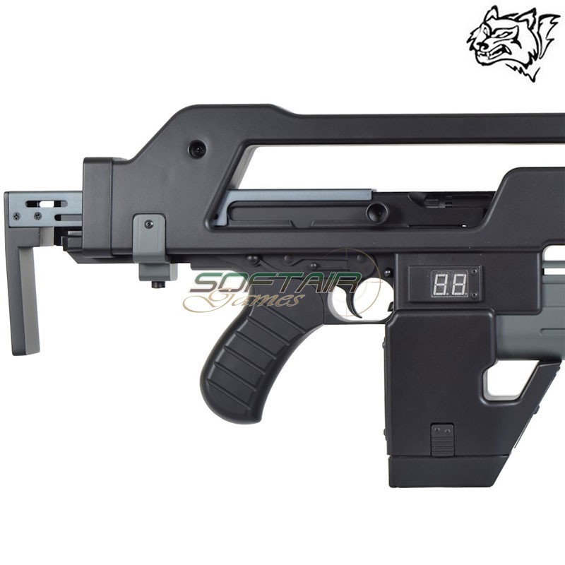 Electric rifle M41A PULSE Alien Snow Wolf (SW-11)