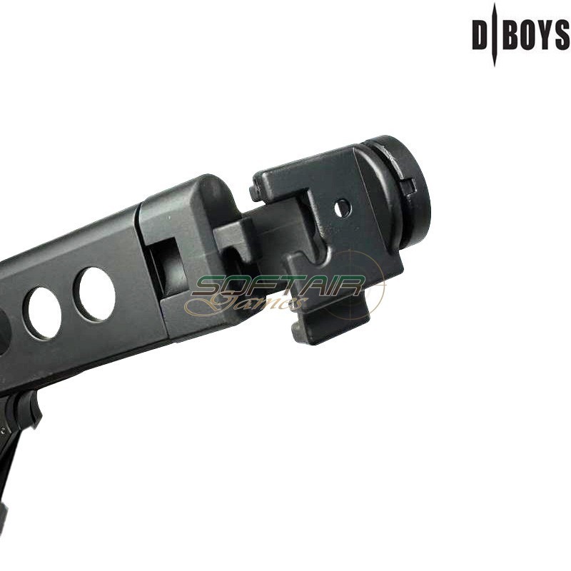 Calcio Tactical per LR300 in Metallo BLACK D-Boys (db-lr300-t)