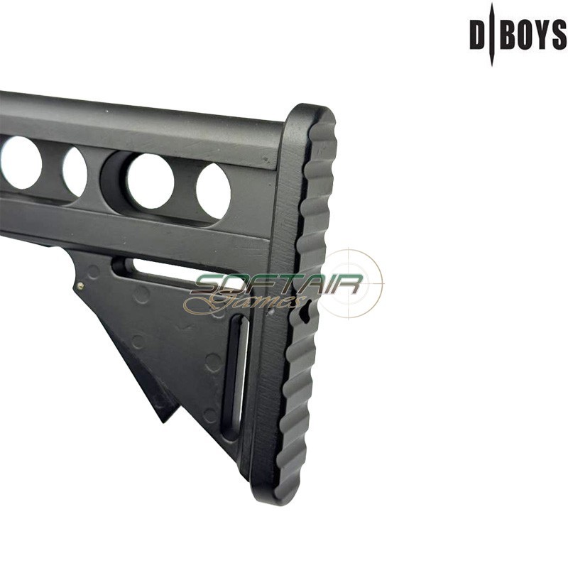 Calcio Tactical per LR300 in Metallo BLACK D-Boys (db-lr300-t)