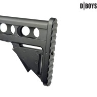 Calcio Tactical per LR300 in Metallo BLACK D-Boys (db-lr300-t)