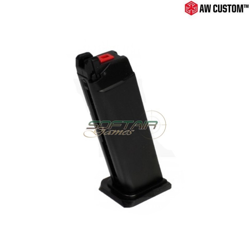 Co2 Magazine Black 24bb Metal For Series Vx G17 Armorer Works (aw-vxmc01)