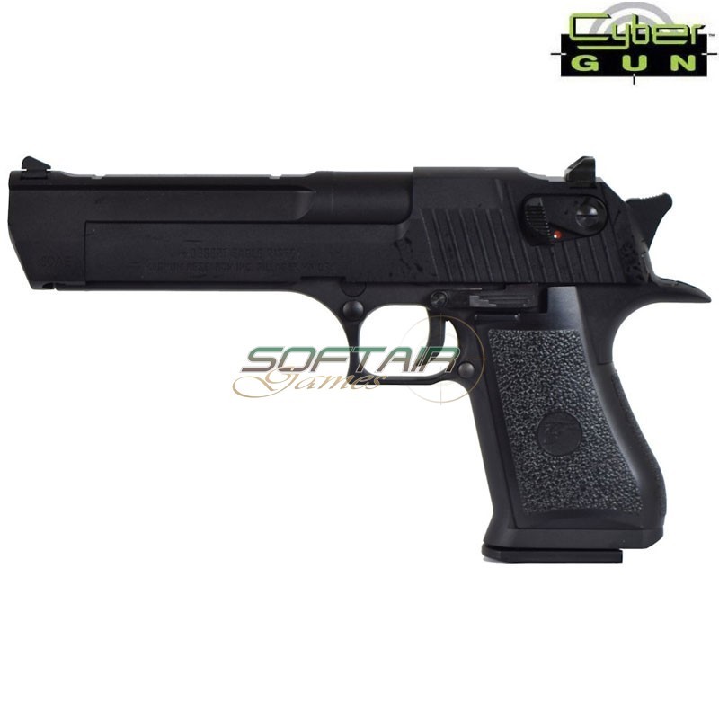 Pistola a Gas Desert Eagle Nera CYBERGUN (CG-DE0100)