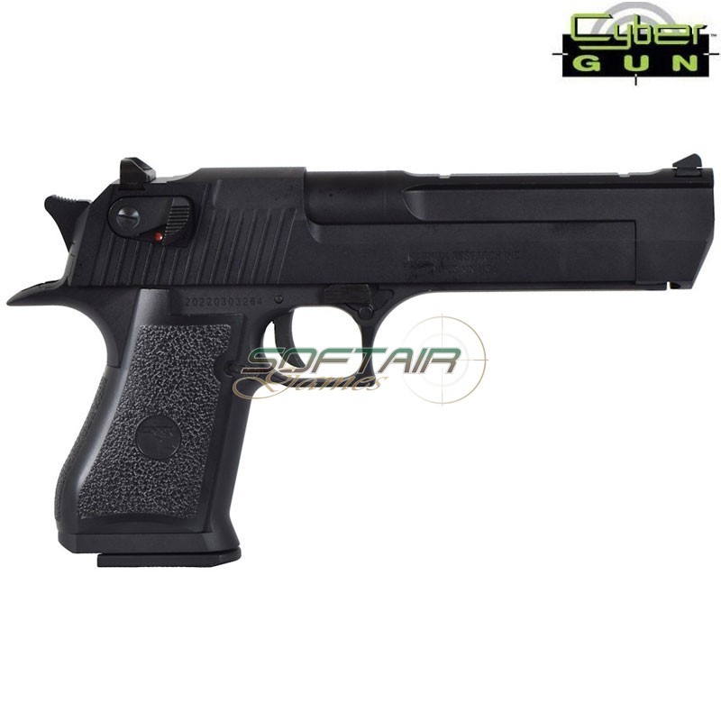 Gas Pistol Desert Eagle Black CYBERGUN (CG-DE0100)