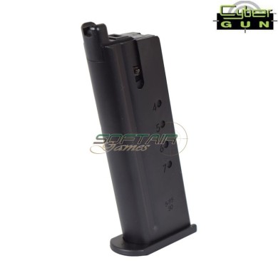 Gas magazine 26 rounds for Desert Eagle .50AE CYBERGUN (CG-DEMG01)
