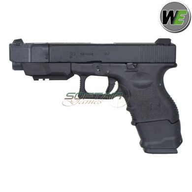 Gas Pistol 33 Advance Black WE (WG07B)