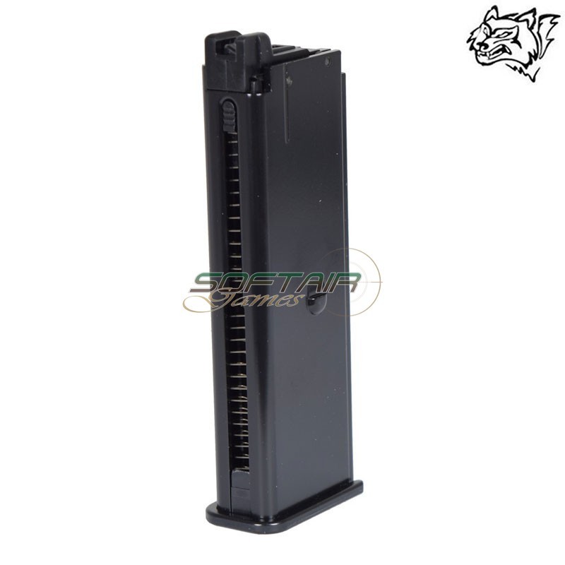 Gas magazine 26 rounds for 712 series black WE (CARX712)