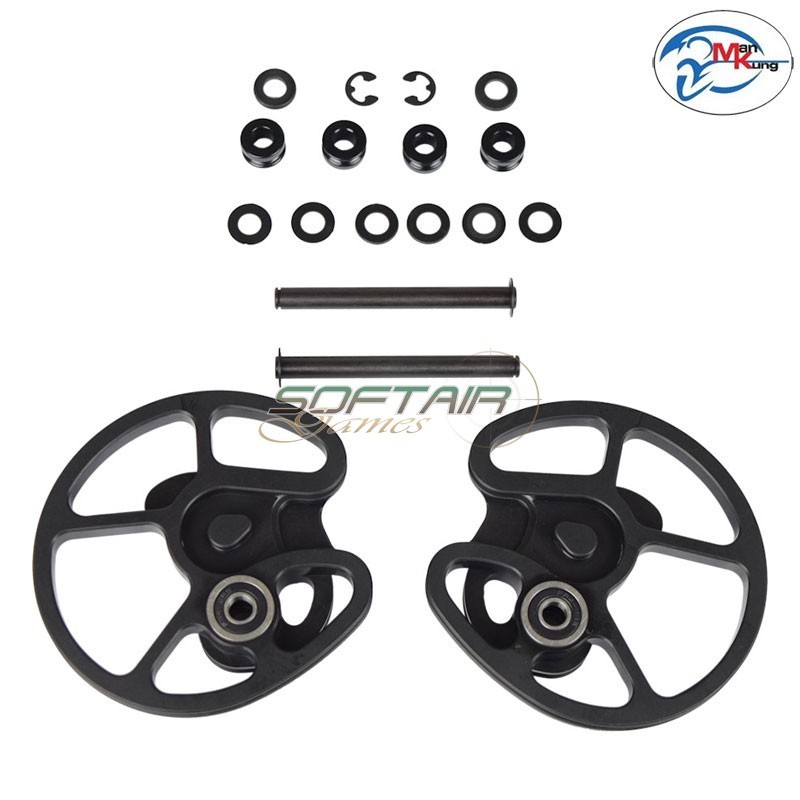 Set carrucole di ricambio per balestre serie FREAK MK-XB63 MAN KUNG (MK-XB63CAM) Set carrucole di ricambio per balestre serie FREAK MK-XB63 MAN KUNG (MK-XB63CAM)