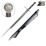 Ornamental fantasy sword Serpentine Steel Sword Geralt of Rivia ZSWORDS (ZS637)