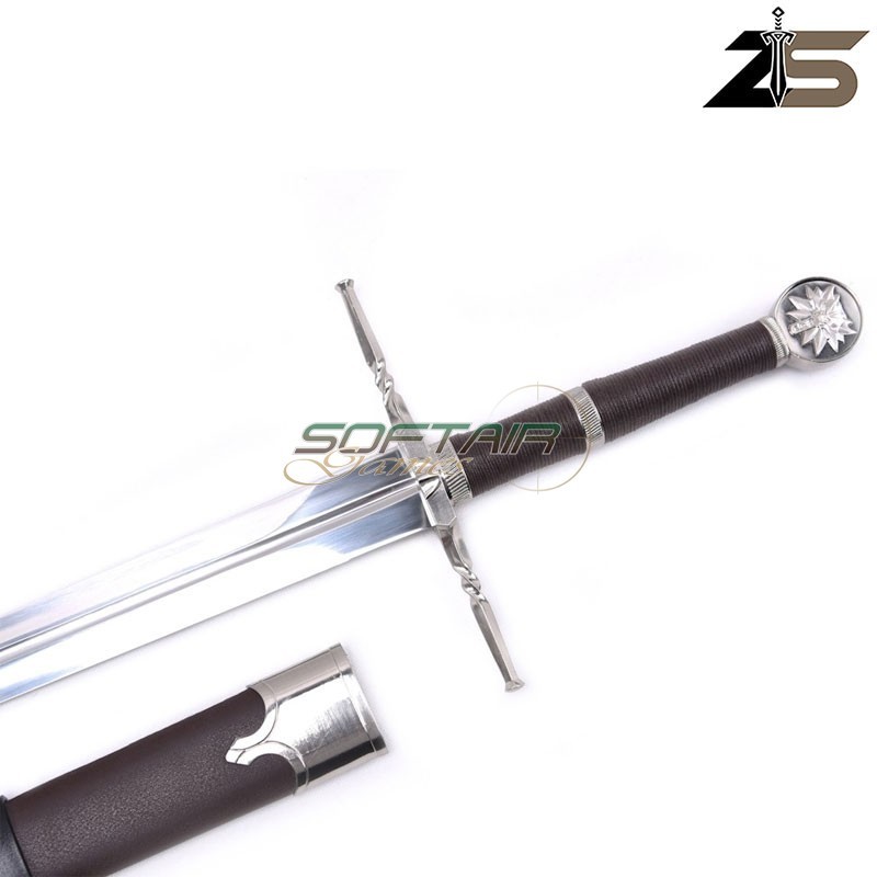 Spada fantasy ornamentale Serpentine Steel Sword Geralt di Rivia ZSWORDS (ZS637-2) Spada fantasy ornamentale Serpentine Steel Sword Geralt di Rivia ZSWORDS (ZS637-2)