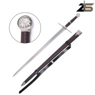 Spada fantasy ornamentale Serpentine Steel Sword Geralt di Rivia ZSWORDS (ZS637-2) Spada fantasy ornamentale Serpentine Steel Sword Geralt di Rivia ZSWORDS (ZS637-2)