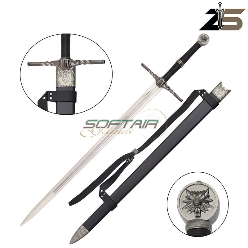 Ornamental sword Serpentine Steel Sword Geralt of Rivia ZSWORDS (ZS1236)