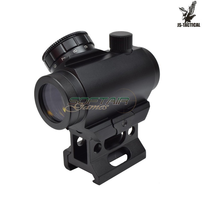 Mini Dot sight Black con rialzo JS Tactical (js-m1k) Mini Dot sight Black con rialzo JS Tactical (js-m1k)
