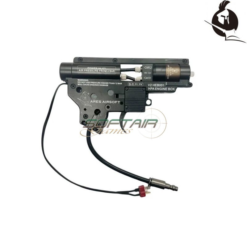 Complete V2 gearbox with HPA motor ARES (AR-HEB1)