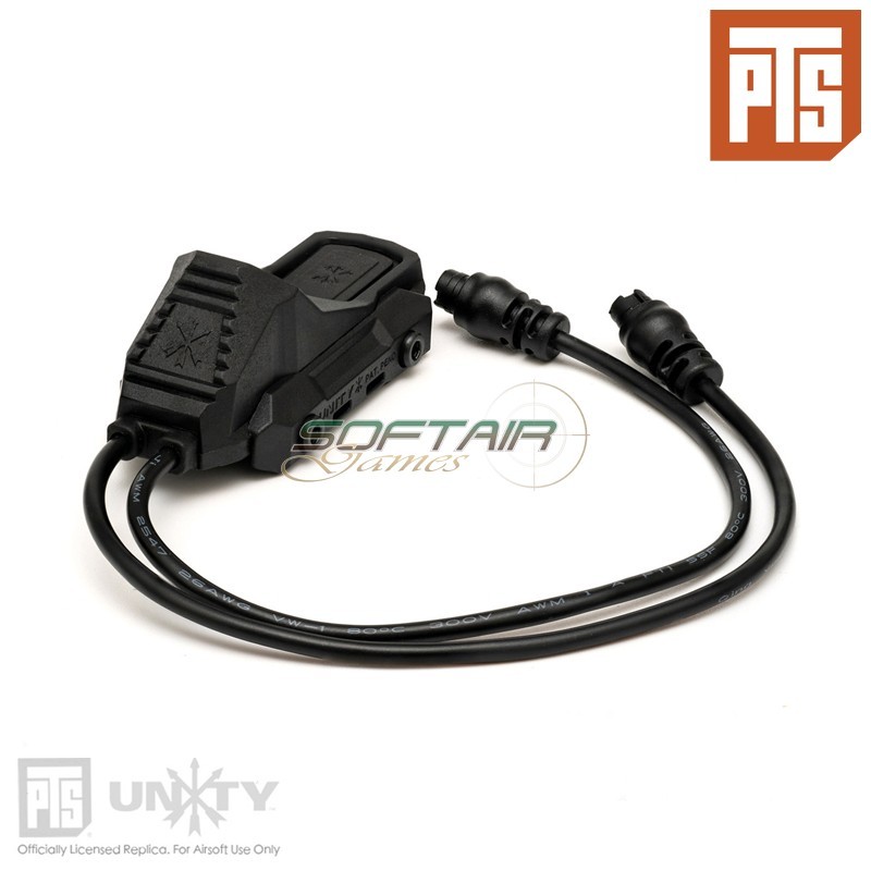 Dual remote control Unity Tactical AXON Black by PTS® (UT241450307)