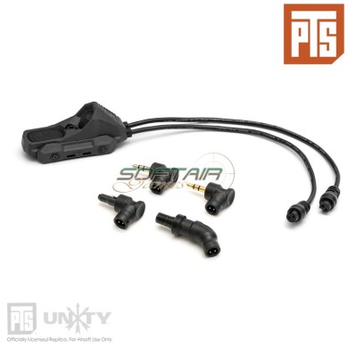 Dual remote control Unity Tactical AXON Black by PTS® (UT241450307)