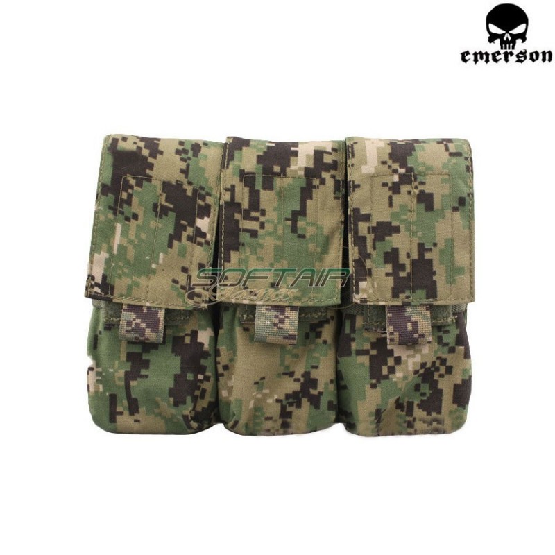 Triple Magazines Pouch Aor2 Emerson (em6352aor2)