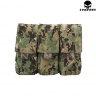 Triple Magazines Pouch Aor2 Emerson (em6352aor2)